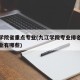 九江学院省重点专业(九江学院专业排名最好的专业有哪些)